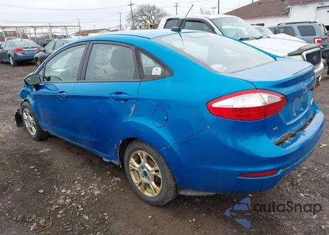 2014 Ford Fiesta Se from USA, damaged, VIN 3FADP4BJ0EM186286